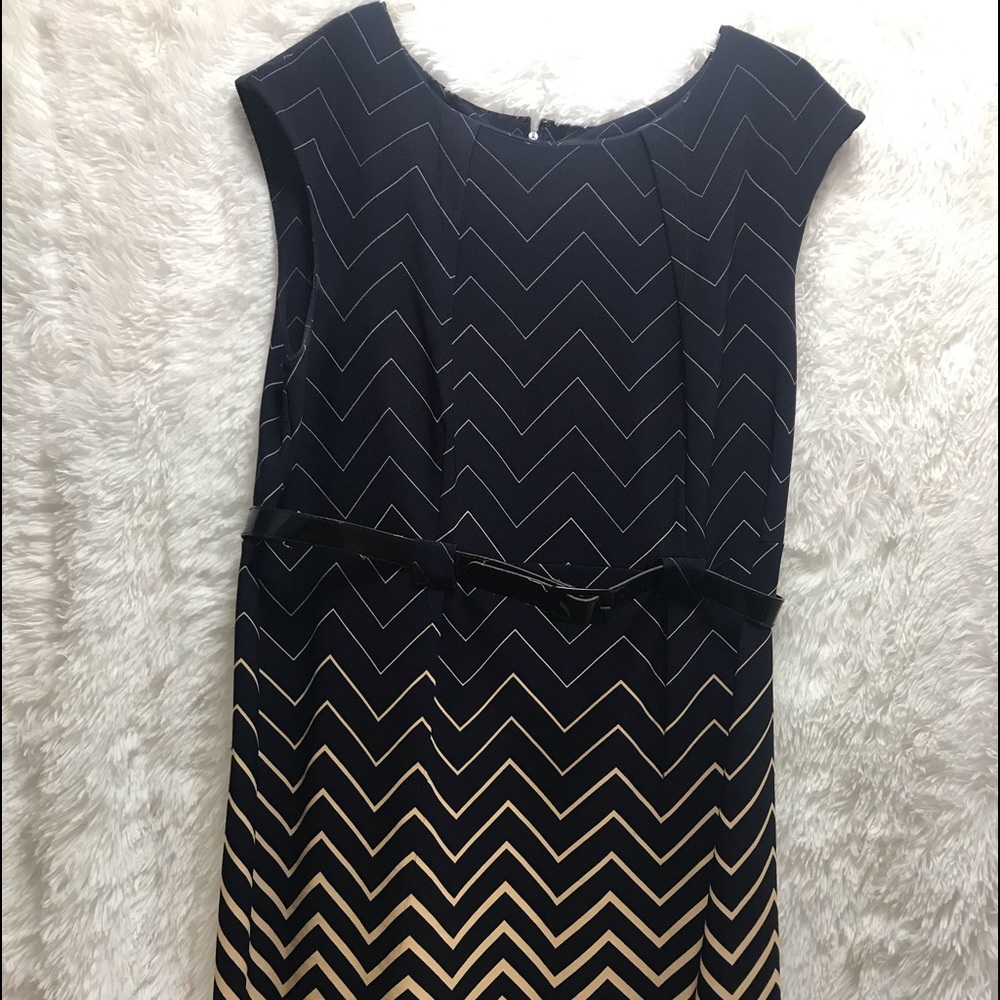 Stripe Sleeveless Dress
